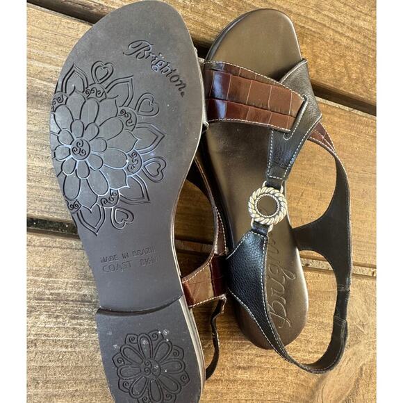 Brighton Coast Leather Sandals 8.5M | w/Box - Picture 5 of 6